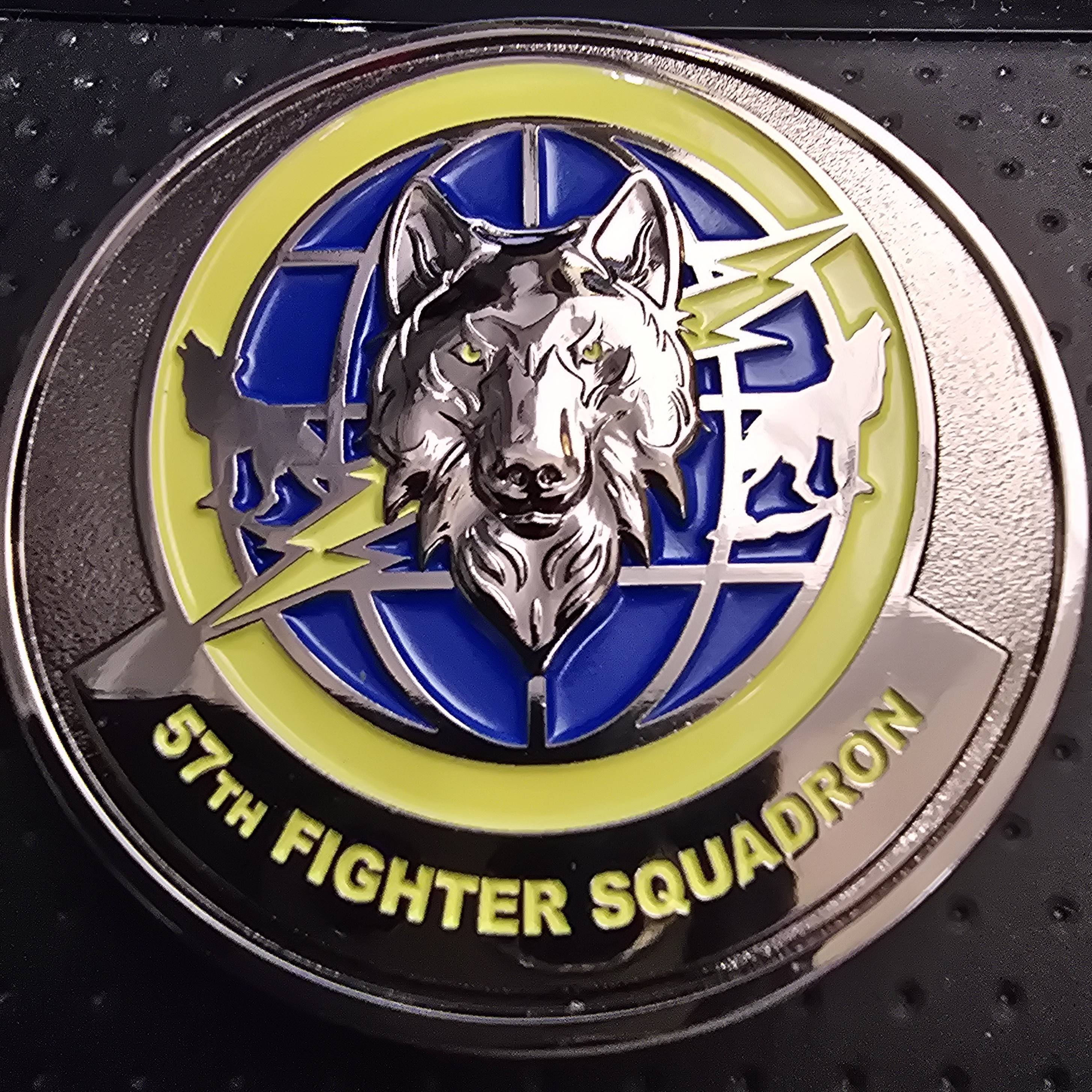 57th fighter squadron — back