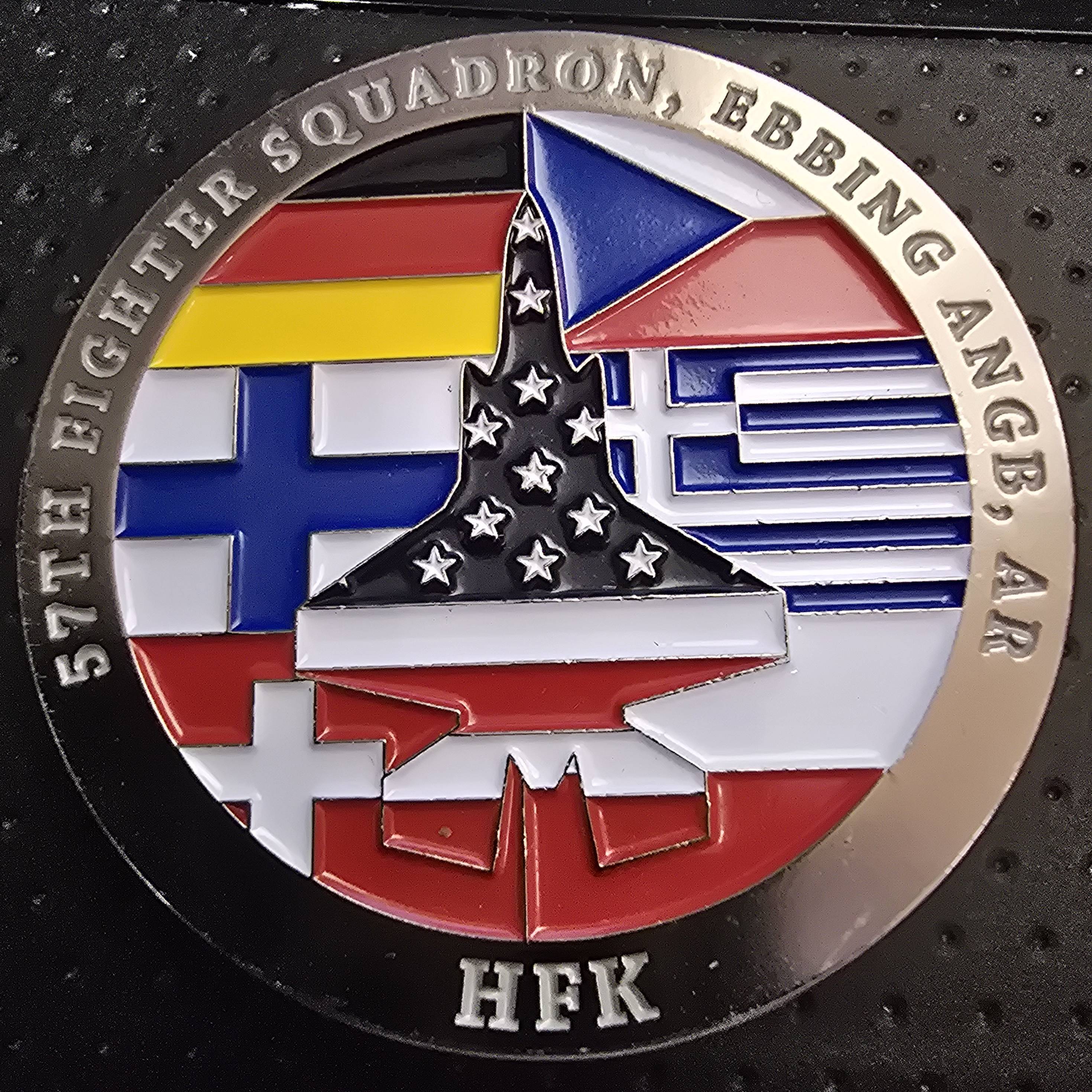 57th fighter squadron — front