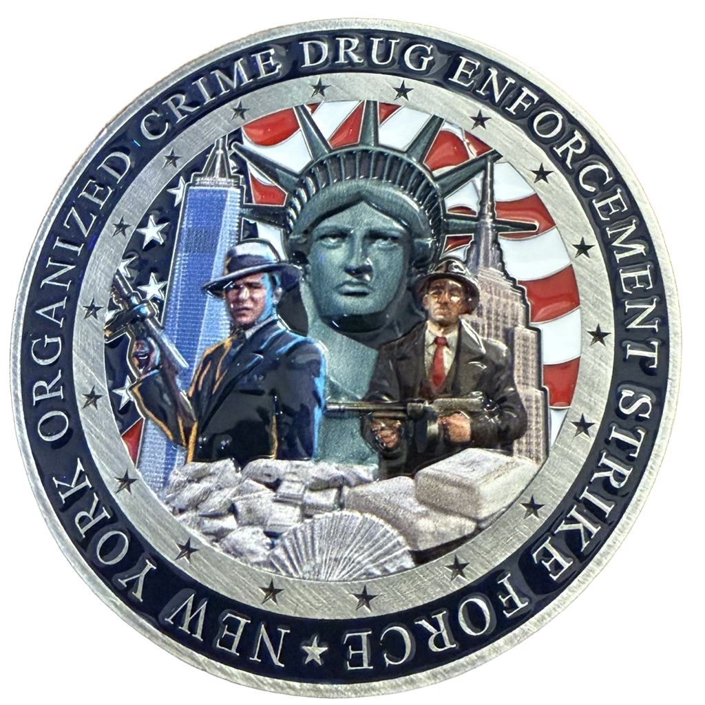 New York Organized Crime Drug Enforcement Strike Force — front