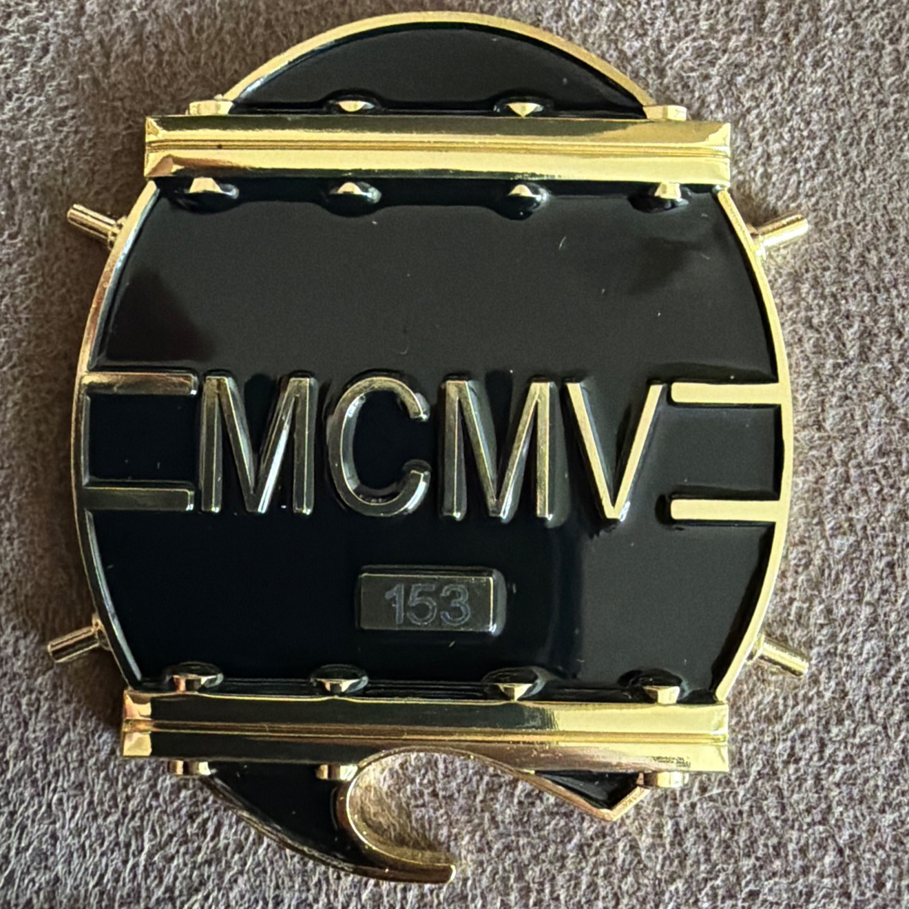 MCMV Challenge coin — back