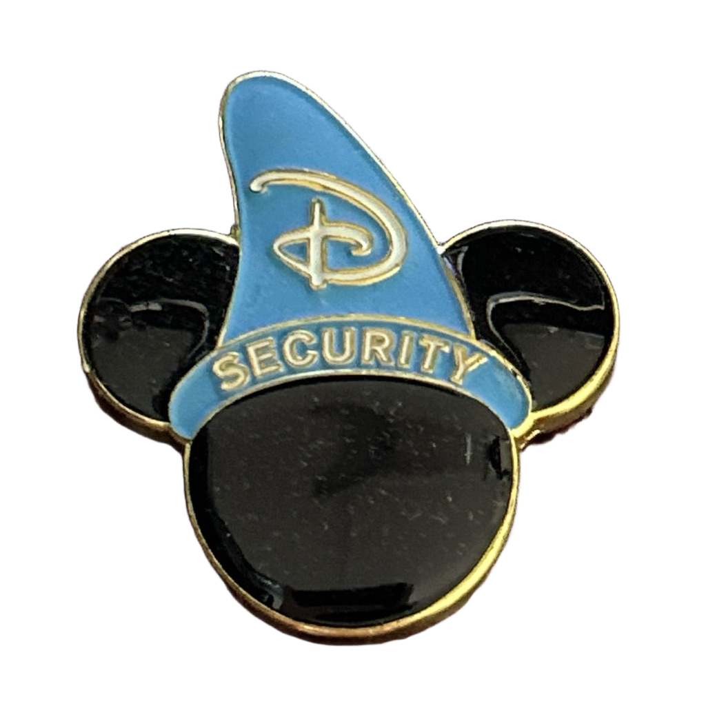 Glow in the dark Disney security — front