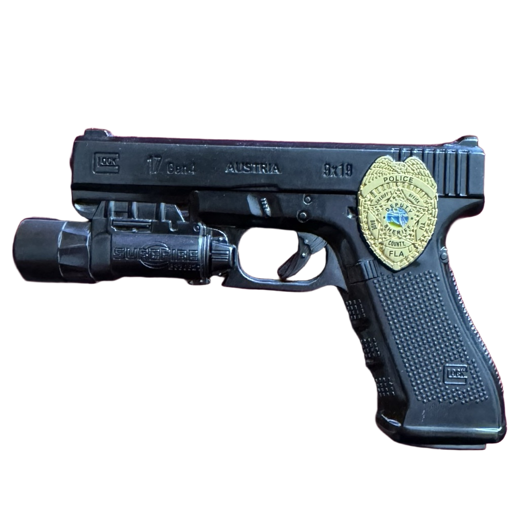Miami-Dade Police Department Glock Coin — back