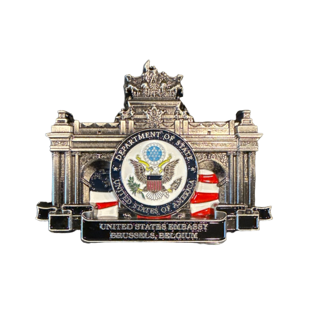 US Embassy - Brussels, Belgium — back