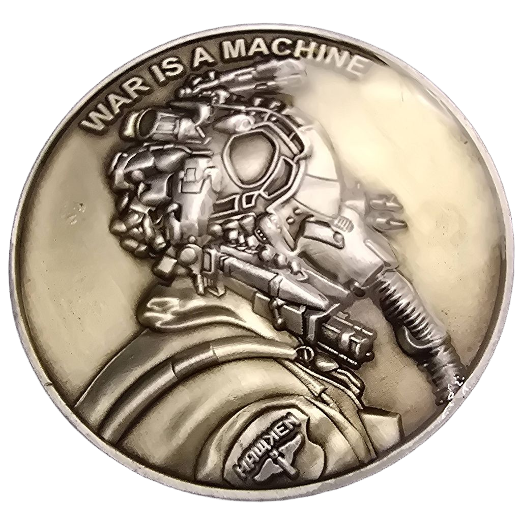 HAWKEN Challenge Coin — front