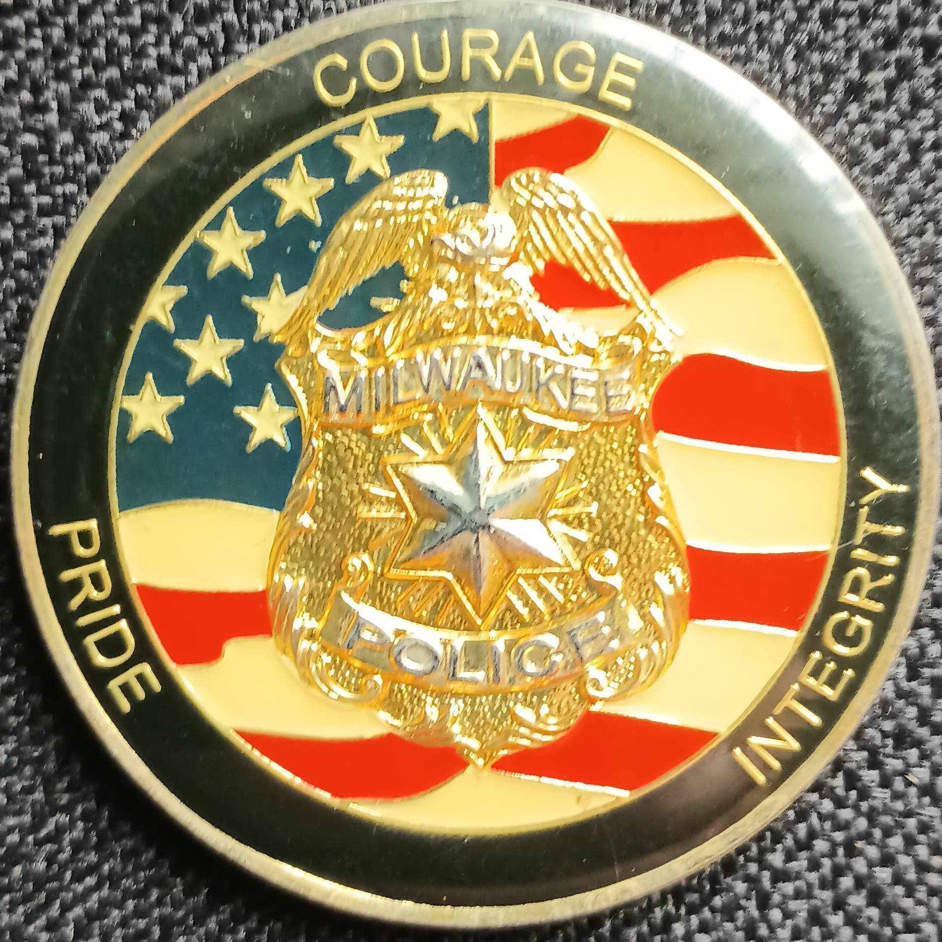 Milwaukee Police Department — back