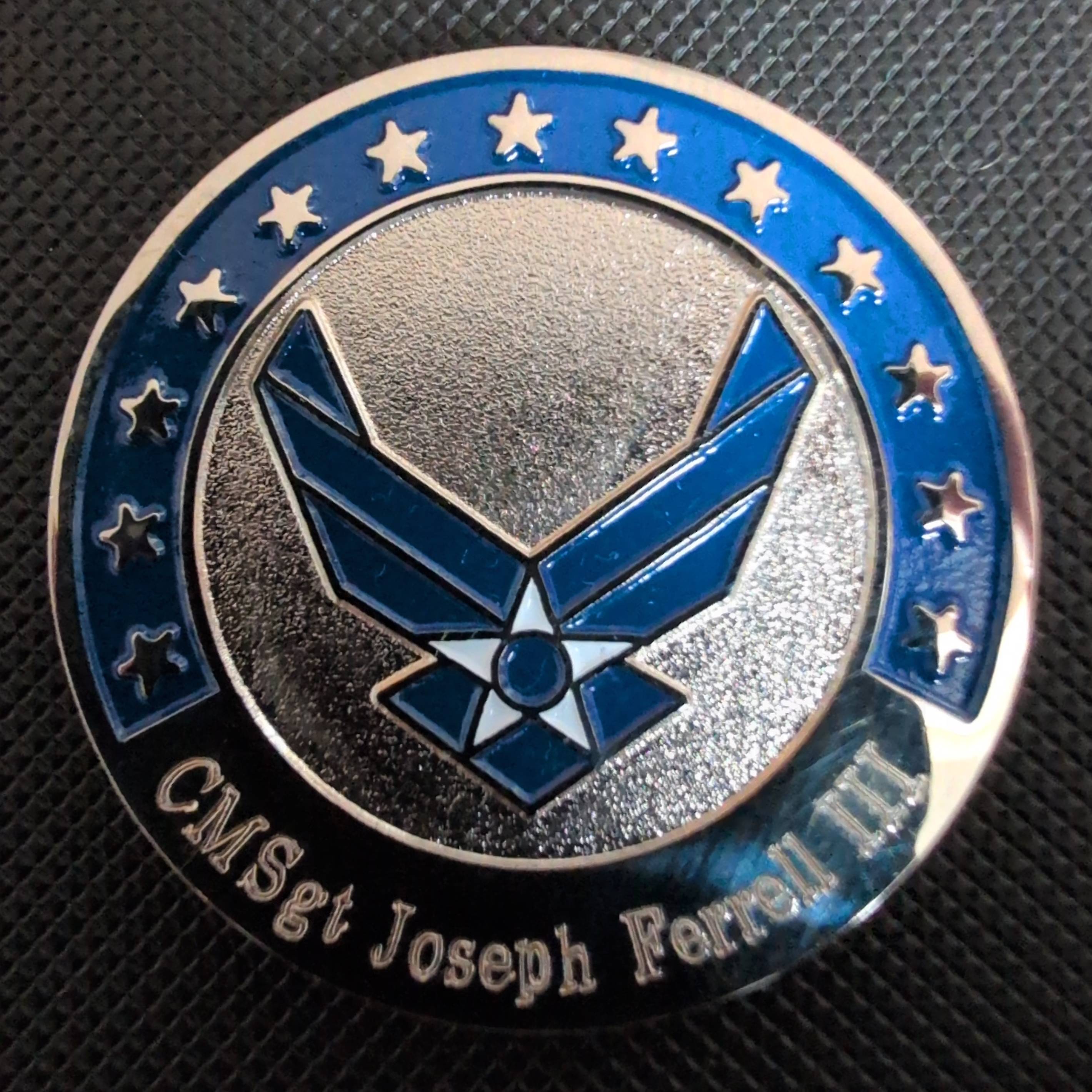 Chief Master Sergeant Joseph Ferrell, III — front