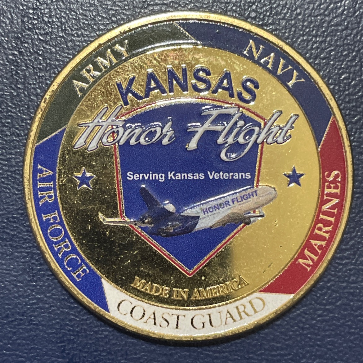 Kansas Honor Flight — front