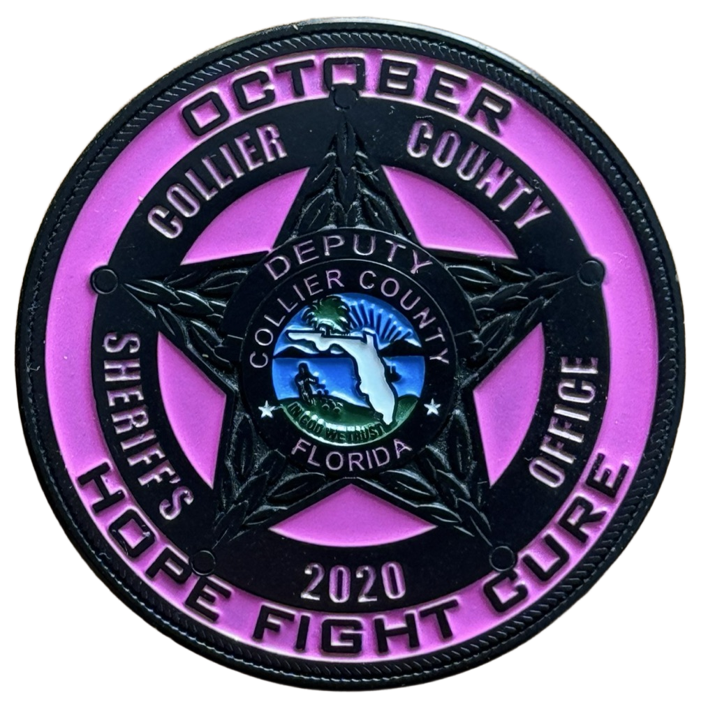 Collier County Sheriff - Breast Cancer Awareness (Florida) — back