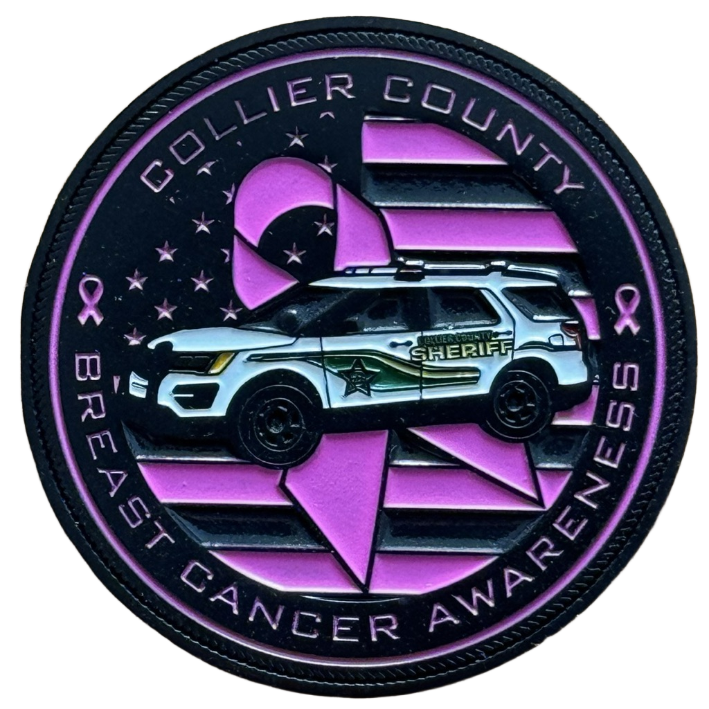Collier County Sheriff - Breast Cancer Awareness (Florida) — front