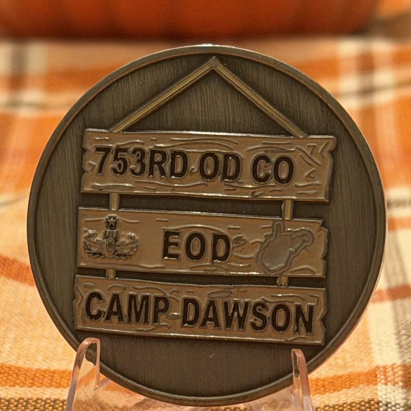 Camp Dawson EOD — back