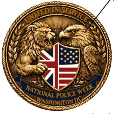 UK Honour Guard. Police Week 2026