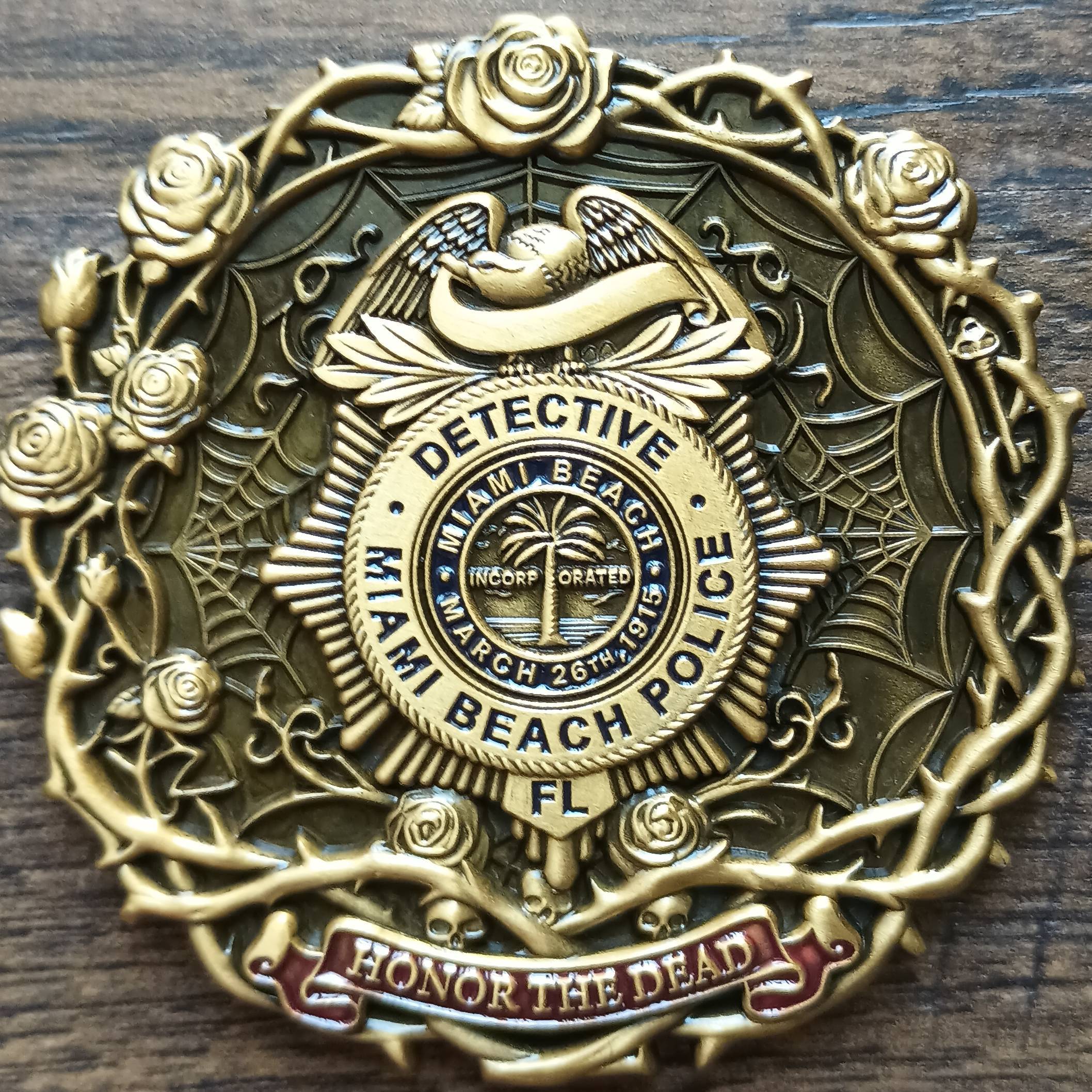 Miami Beach Police Department Homicide Unit — back