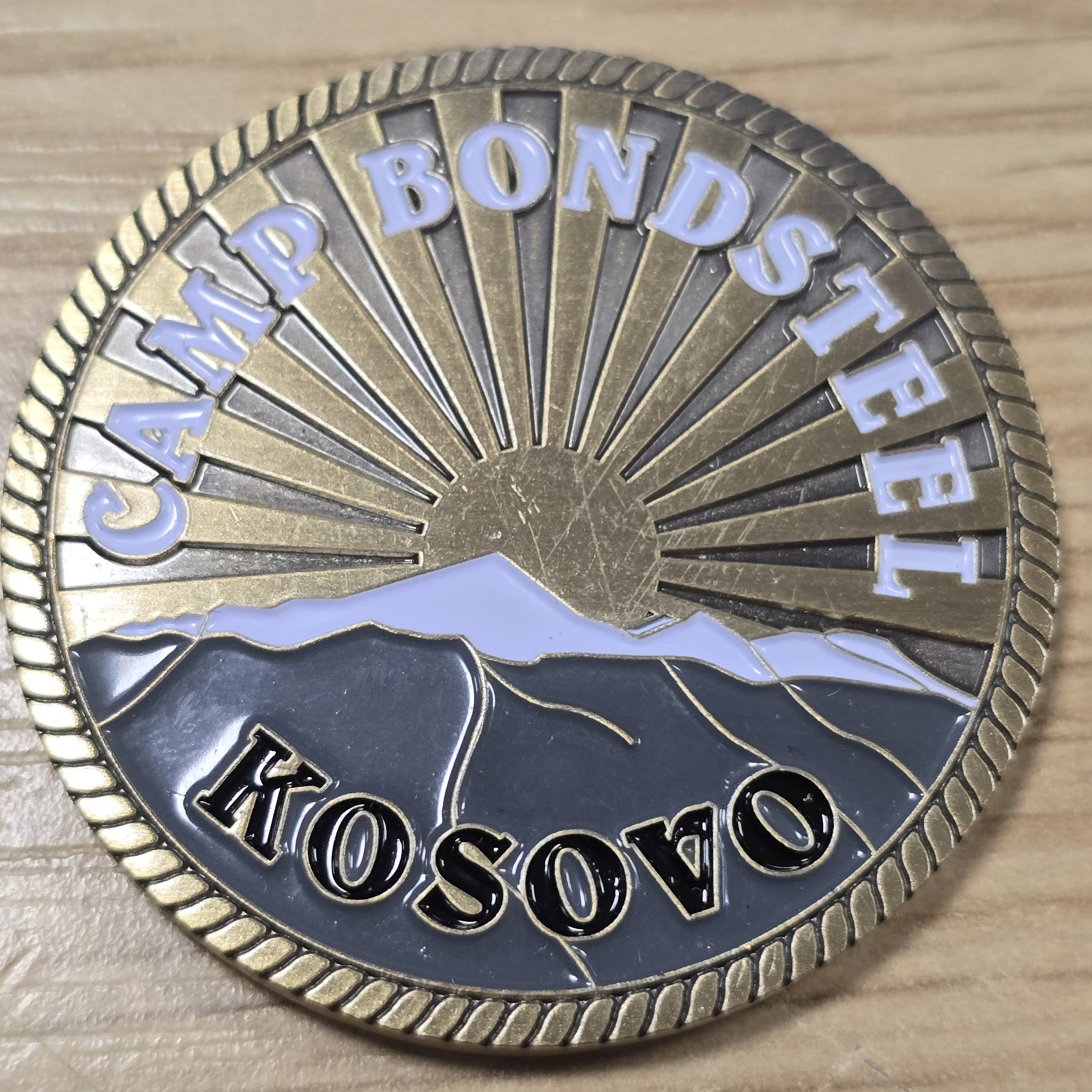 US Army Camp Bondsteel — back