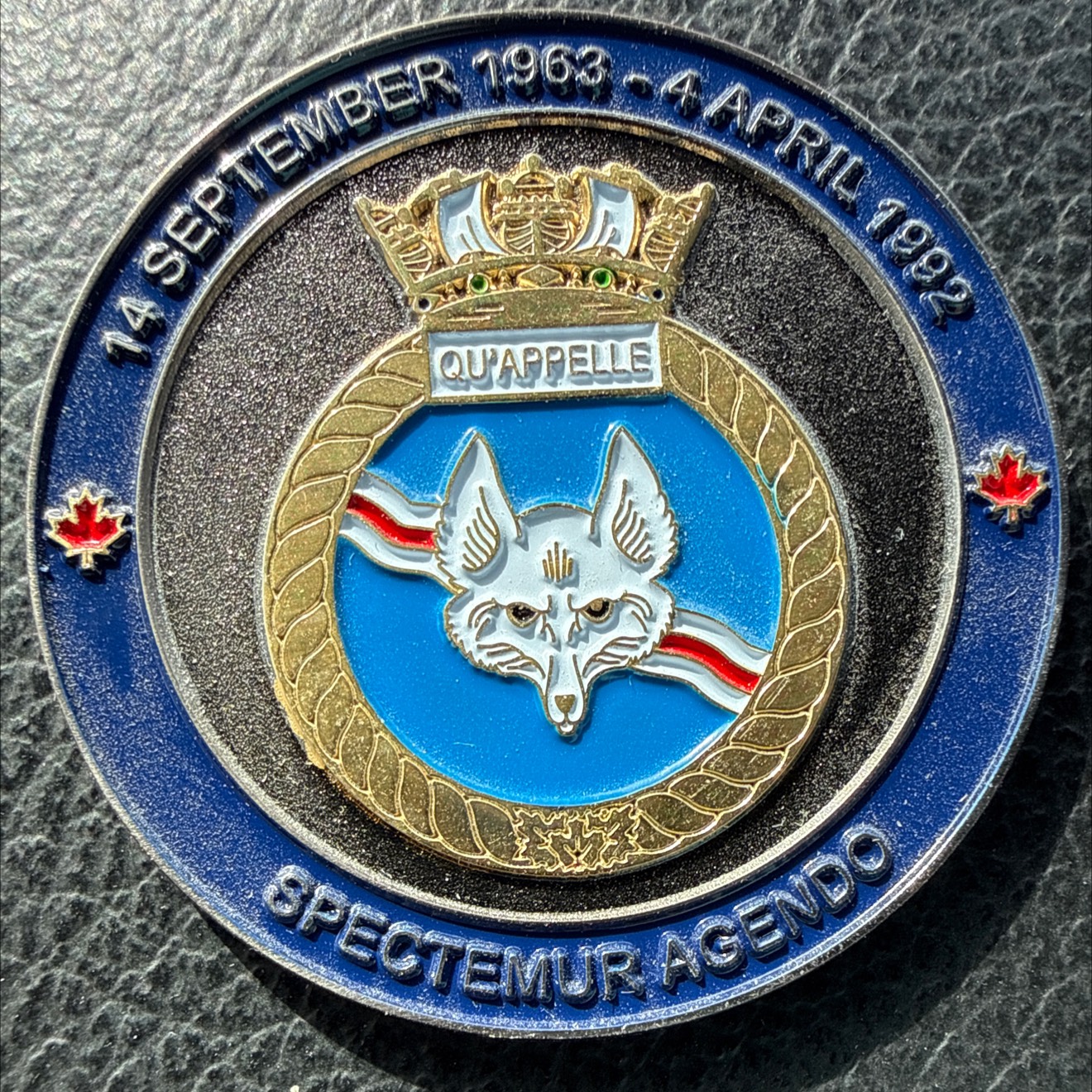 HMCS Qu’Appelle — front