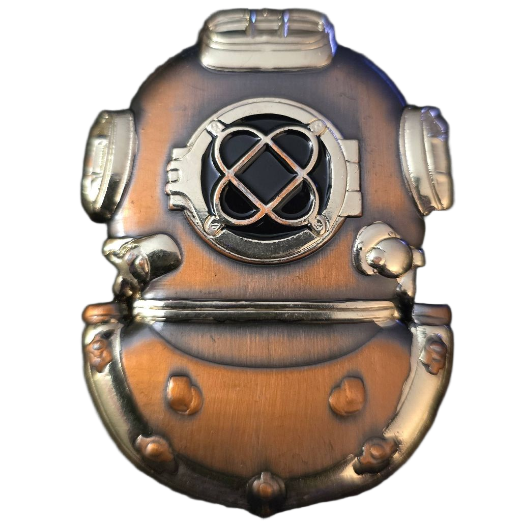 Life Waters dive coin — front