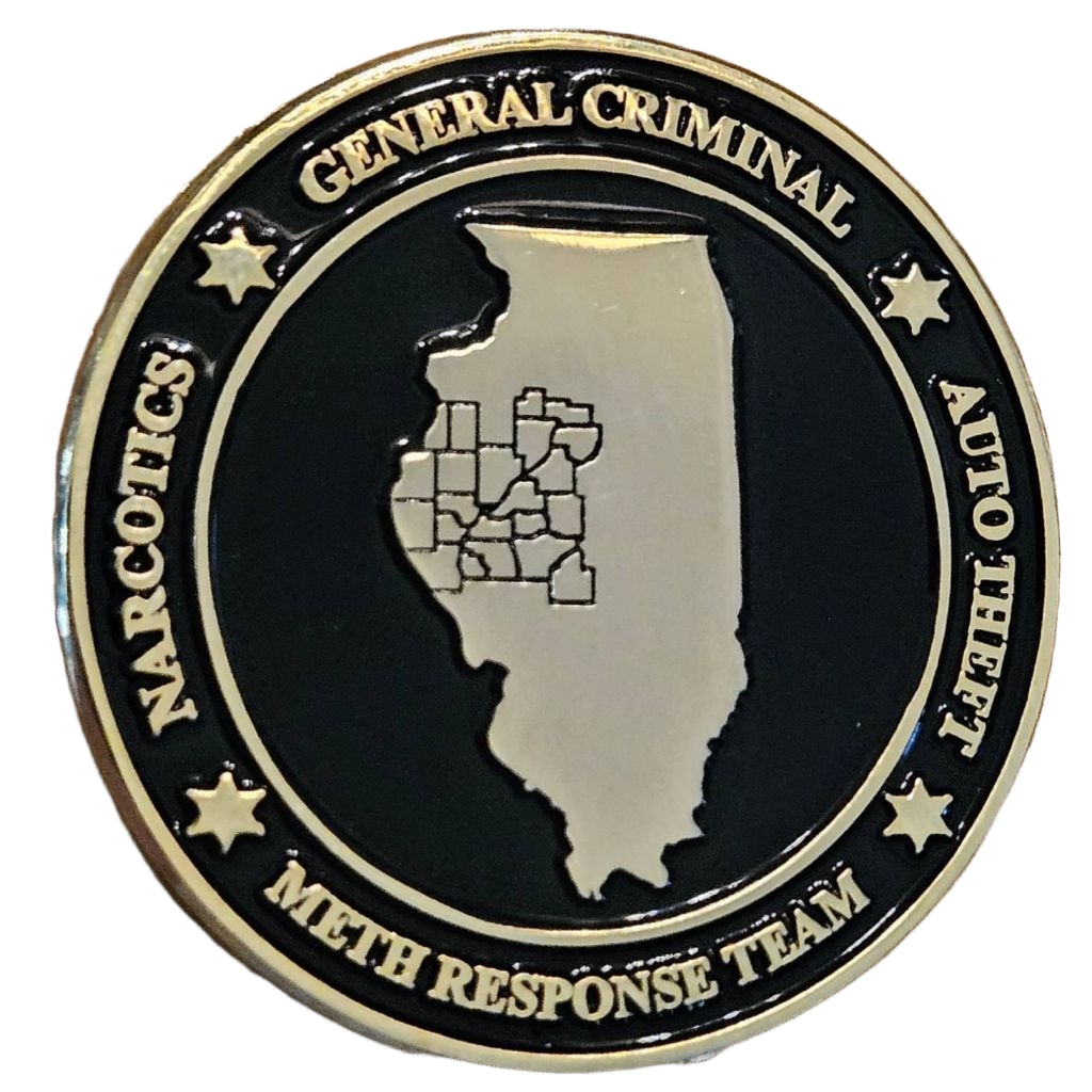Illinois State Police Zone 4 Investigations — back