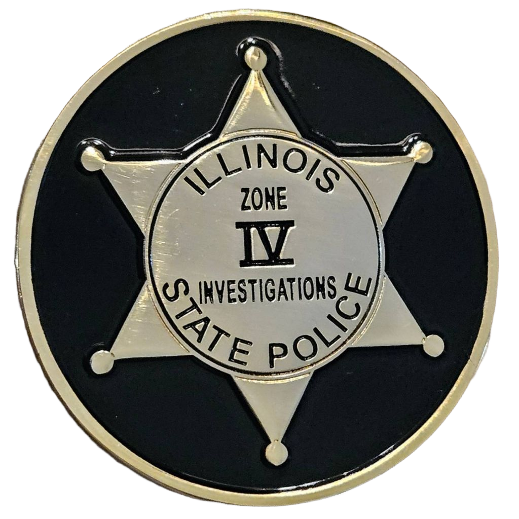 Illinois State Police Zone 4 Investigations — front