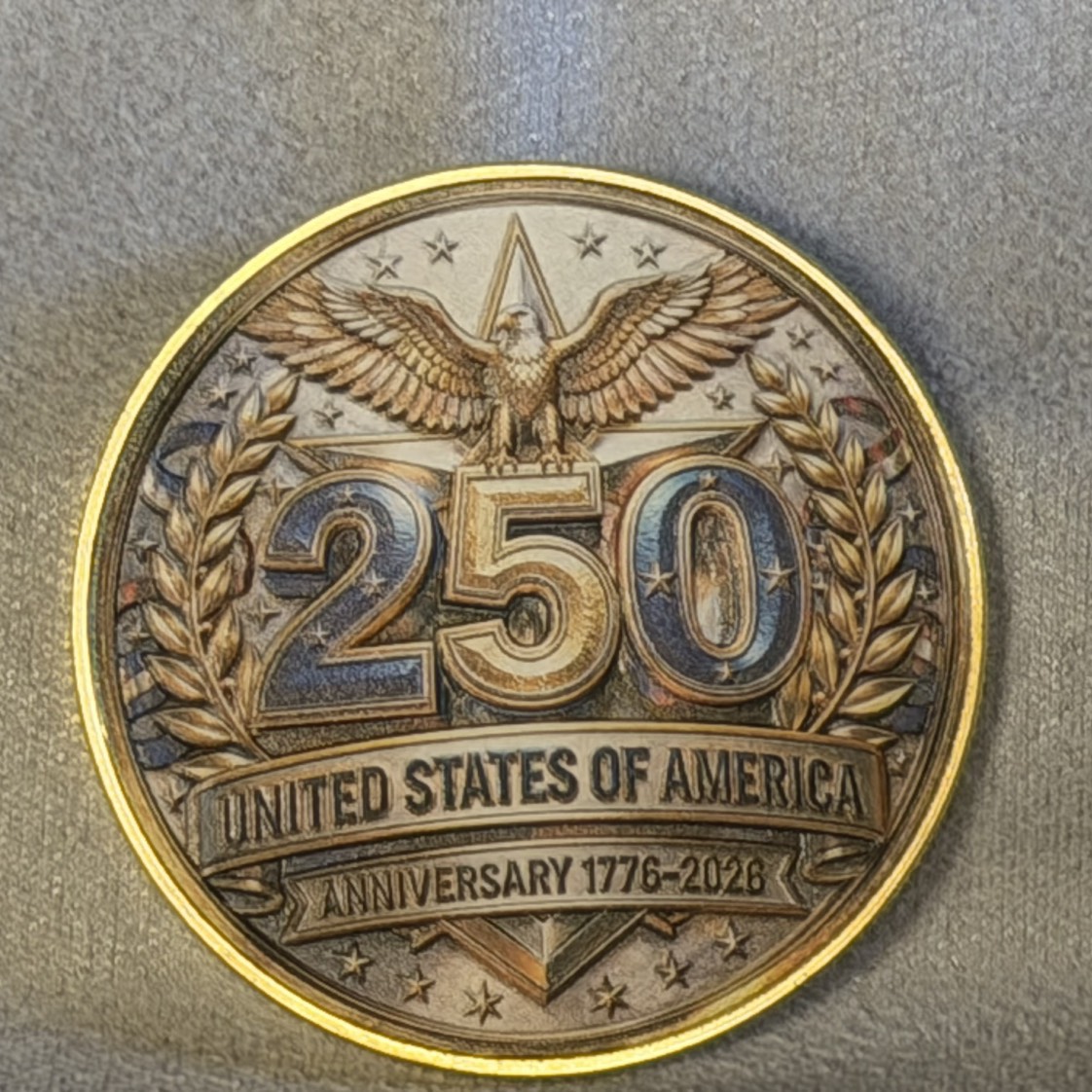 250th USA — front