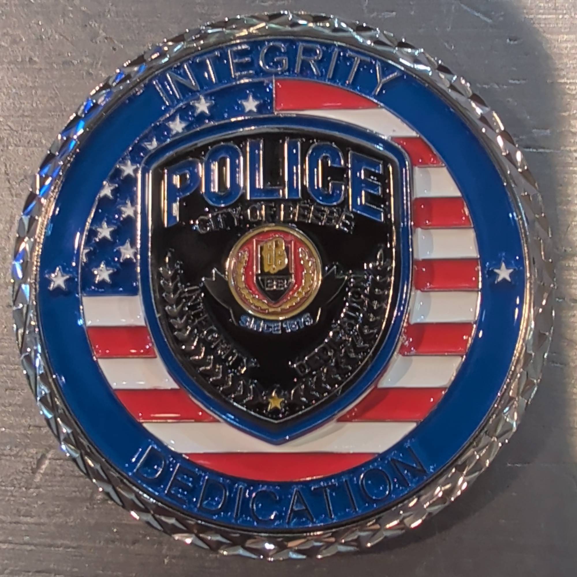 Bebee Police Department — back