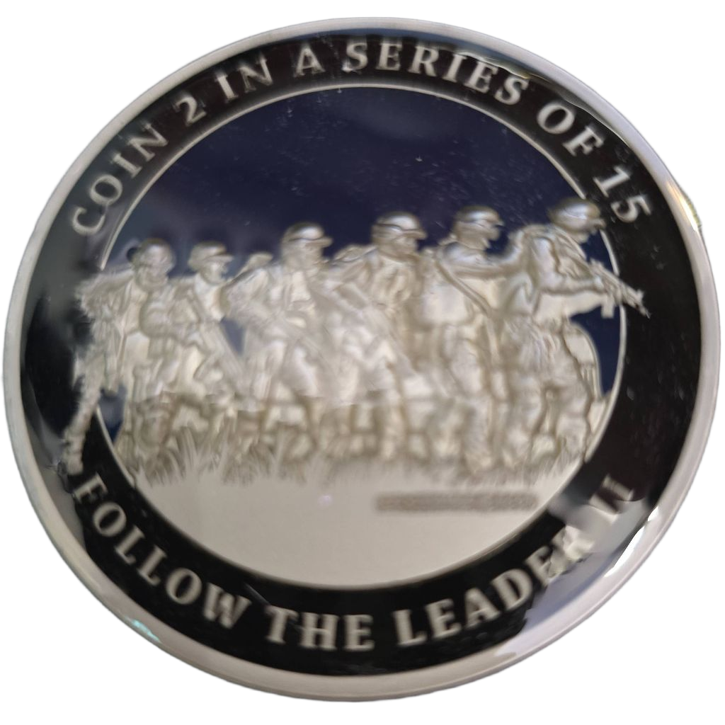 Dick Kramer coin 2 in a series of 15 — front