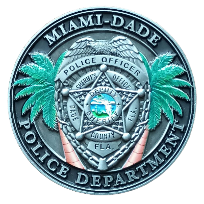 Miami-Dade Police Department Challenge Coin