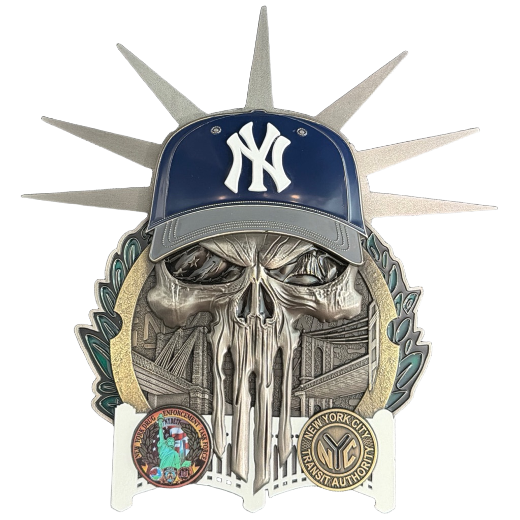 New York City Drug Enforcement Administration Challenge Coin — front