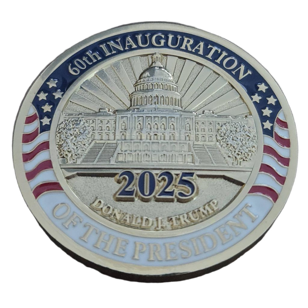 Loudoun County Sheriff's Office 60th Inauguration Coin — back
