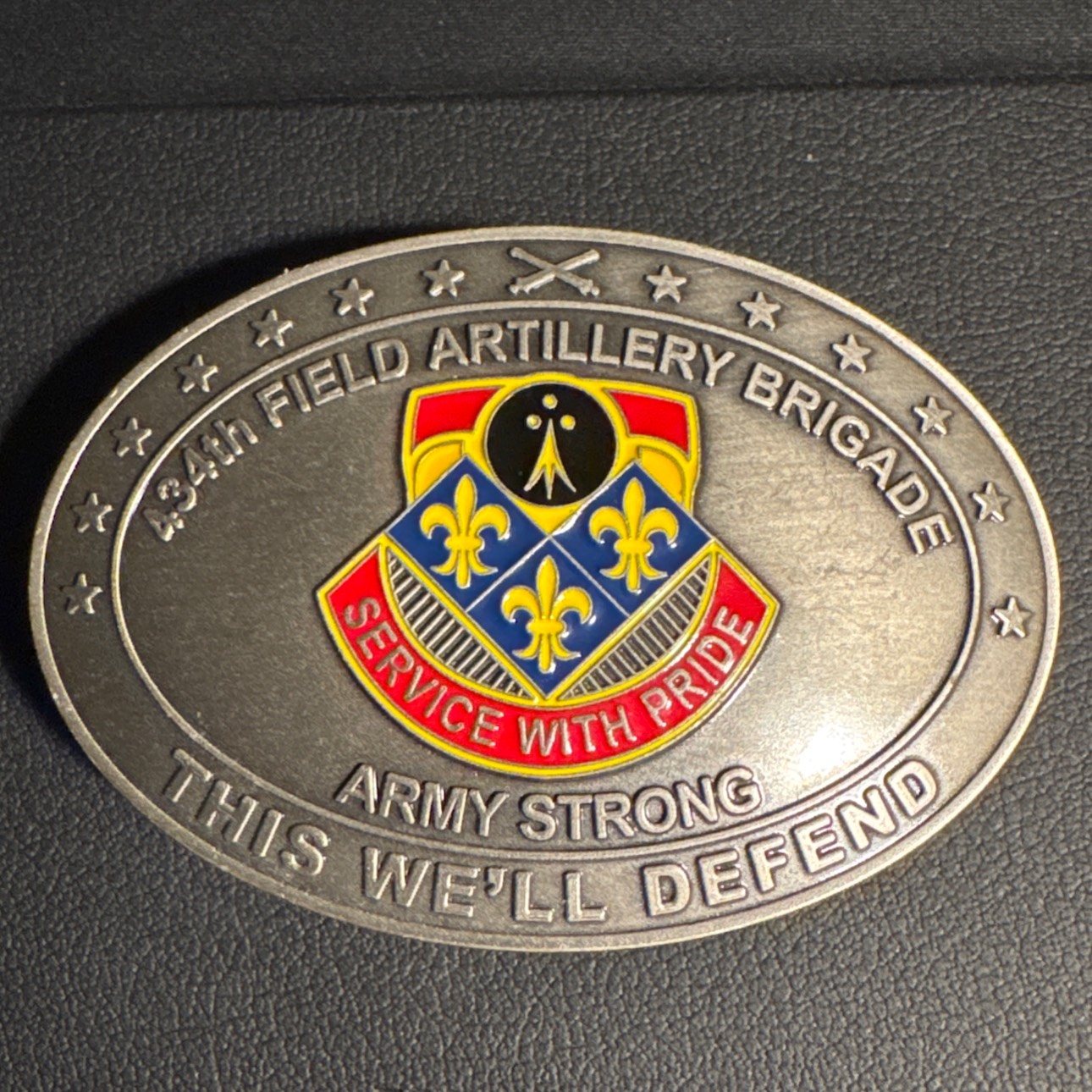 434th Artillery Brigade — front