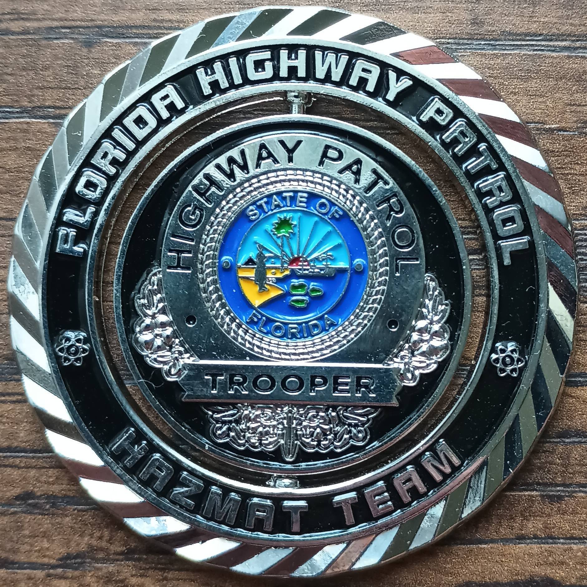 FHP Hazmat Team (Spinner) — front