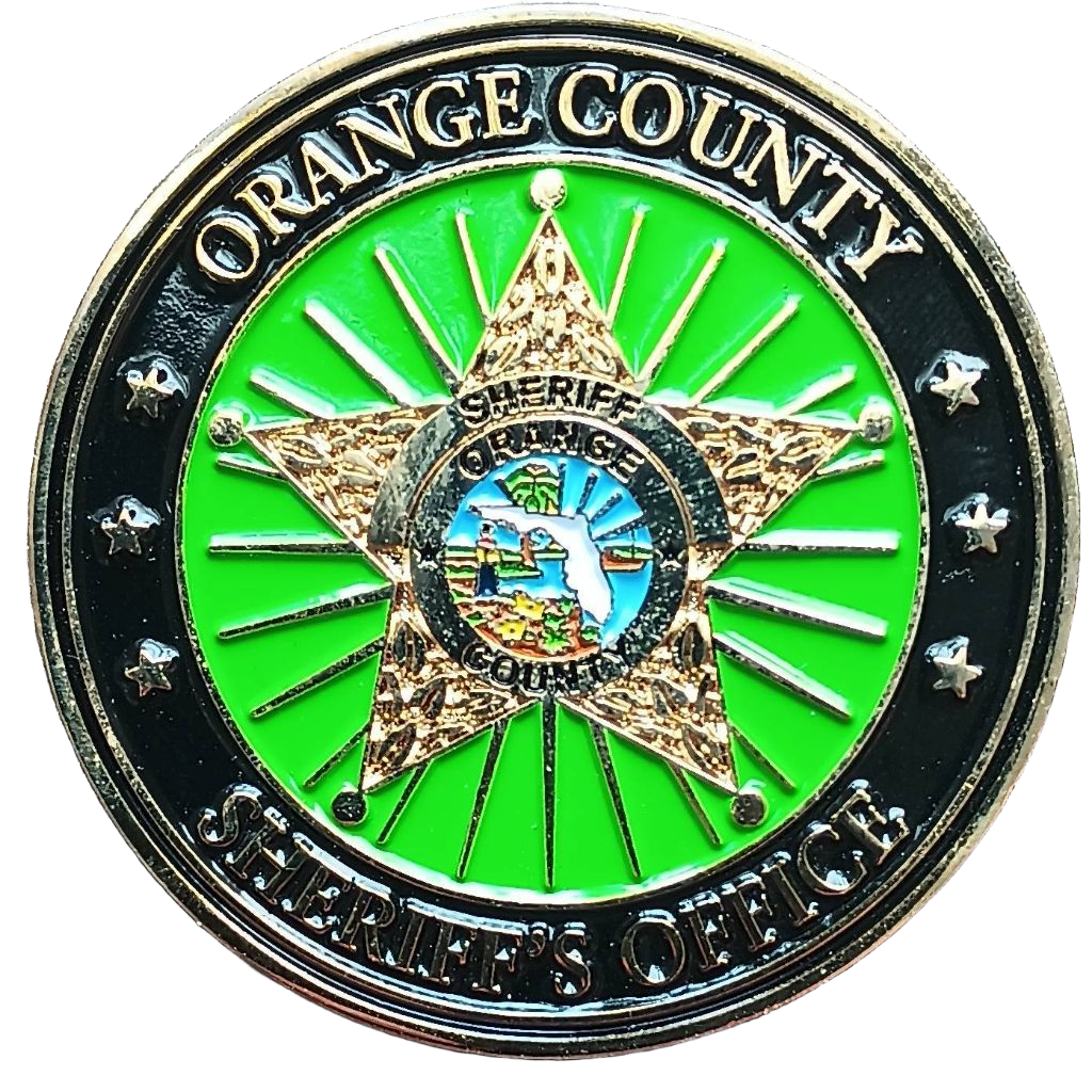 Orange County Tactical Anti-Crime Unit Challenge Coin — back