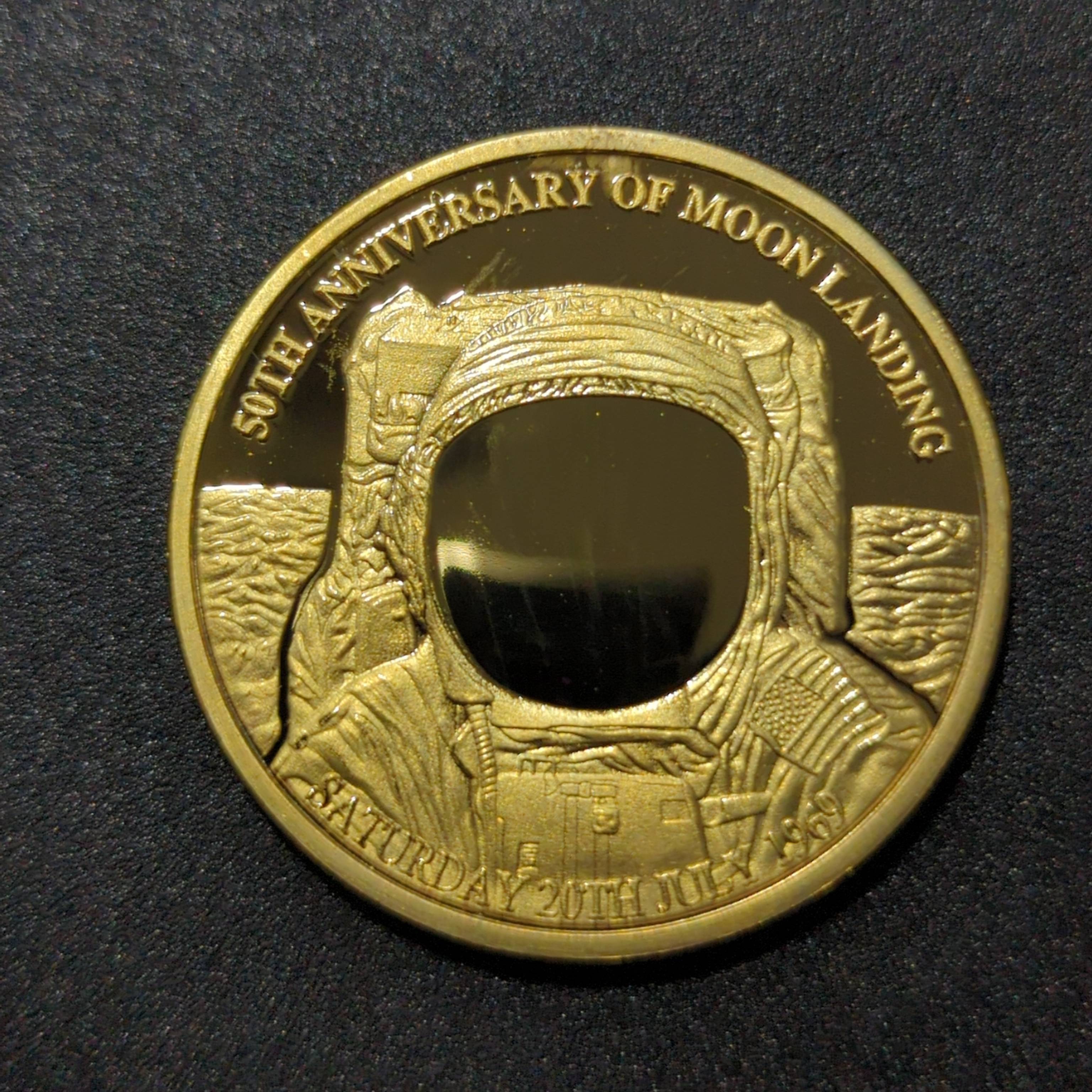 50th anniversary of moon landing — front