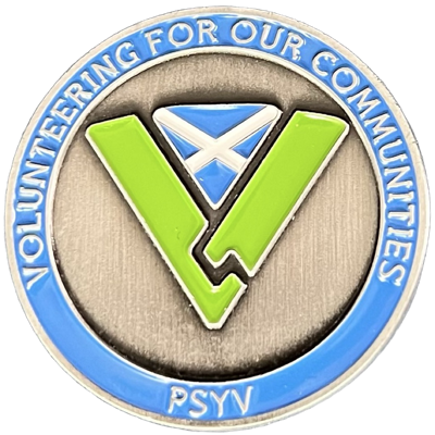 Police Scotland Youth Volunteers Challenge Coin