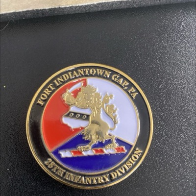 28th Infantry Division Challenge Coin