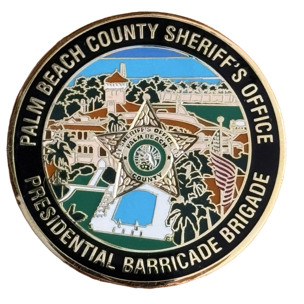 Palm Beach County Sheriff - Traffic Division - Presidential Barricade Brigade (Florida) — back