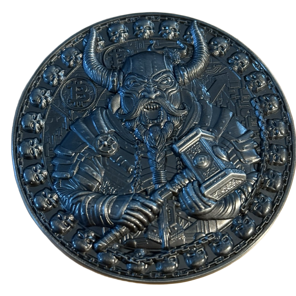 Department of the Treasury Challenge Coin — back
