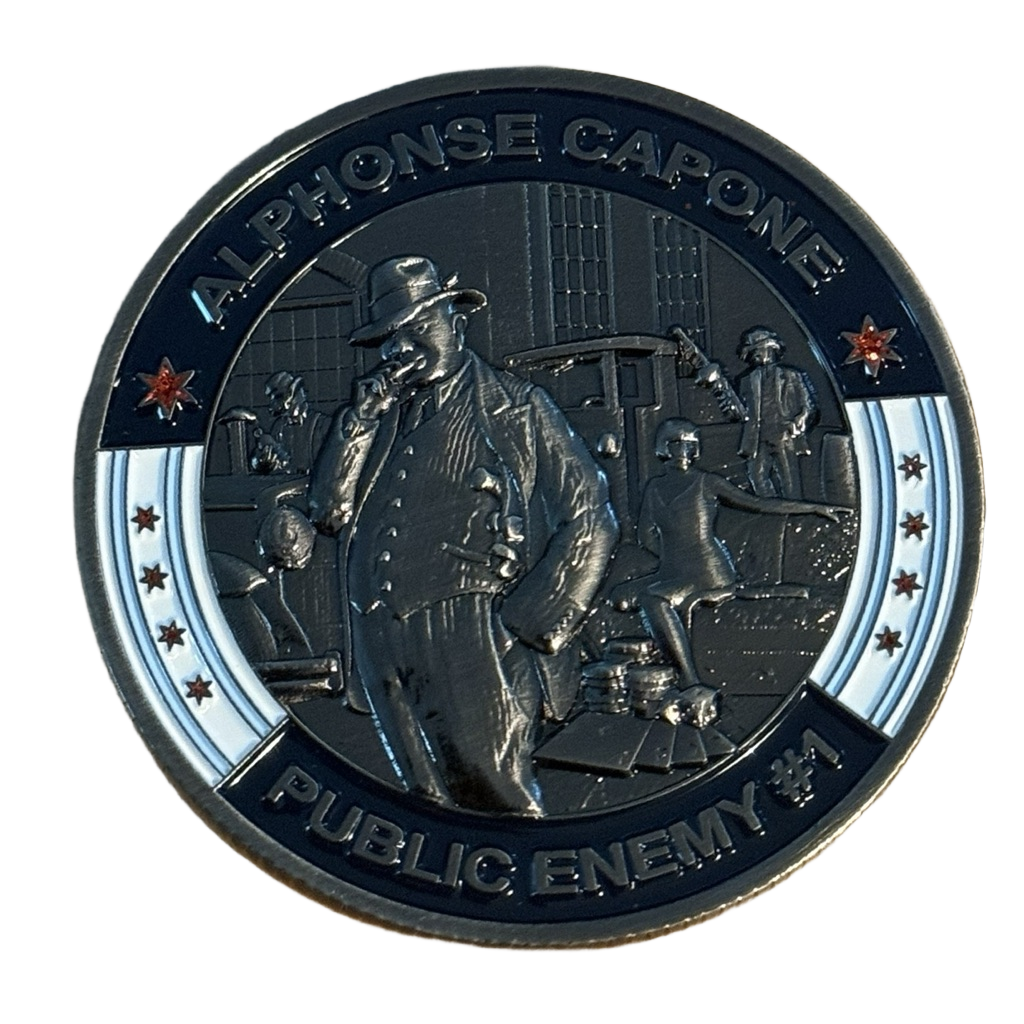 Chicago Police Department Al Capone — back