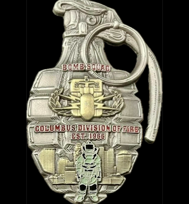 Columbus Fire Bomb Squad — front