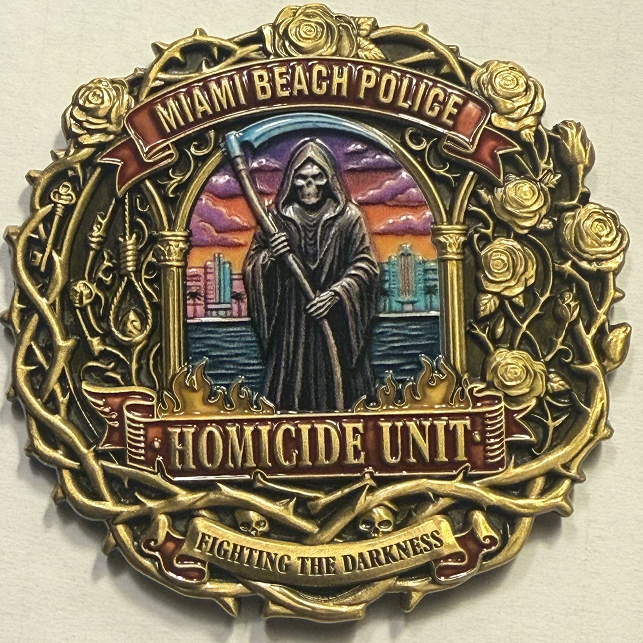Miami Beach, FL Police Department Homicide Unit — front