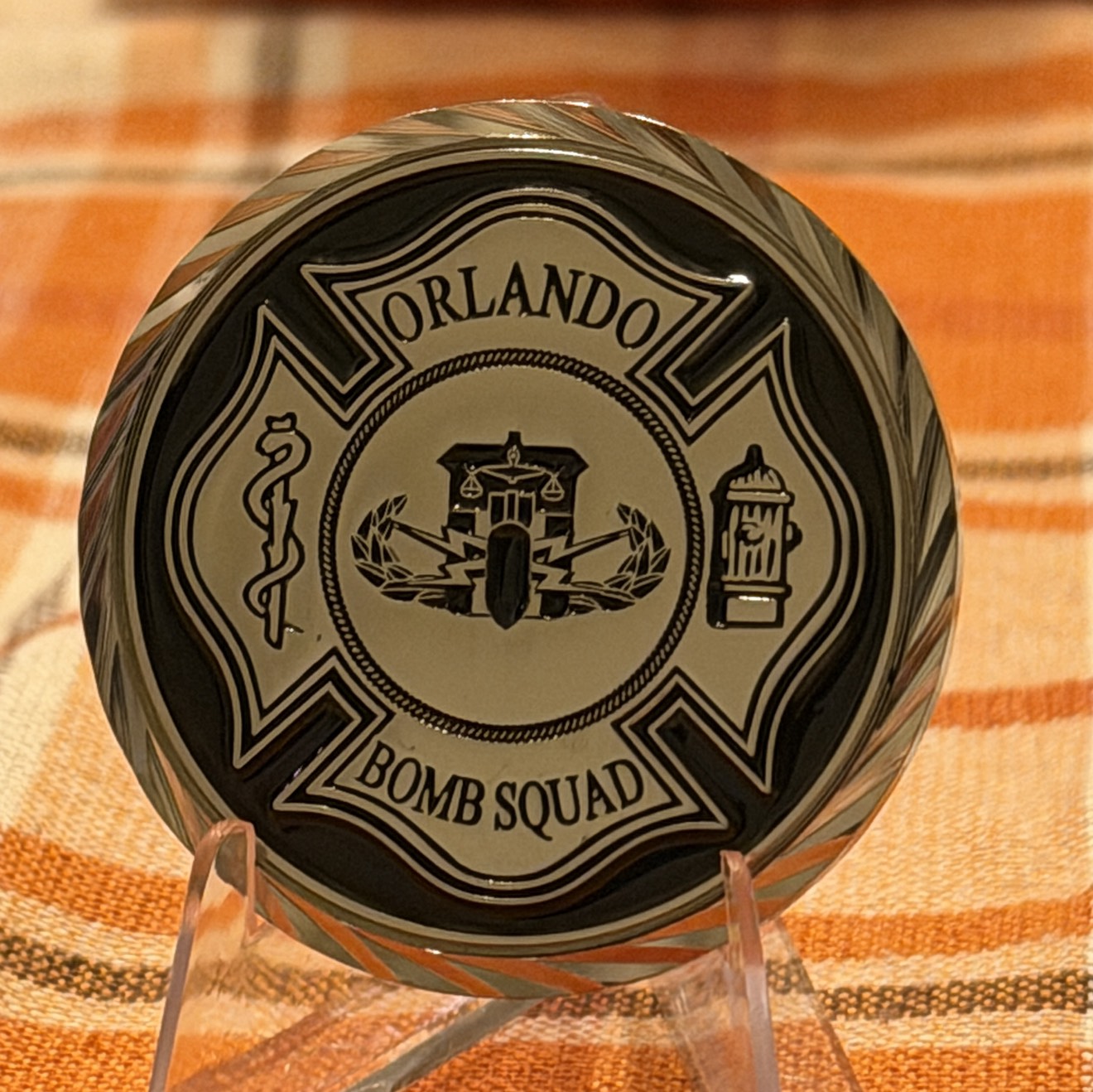 Orlando Fire Bomb Squad — back