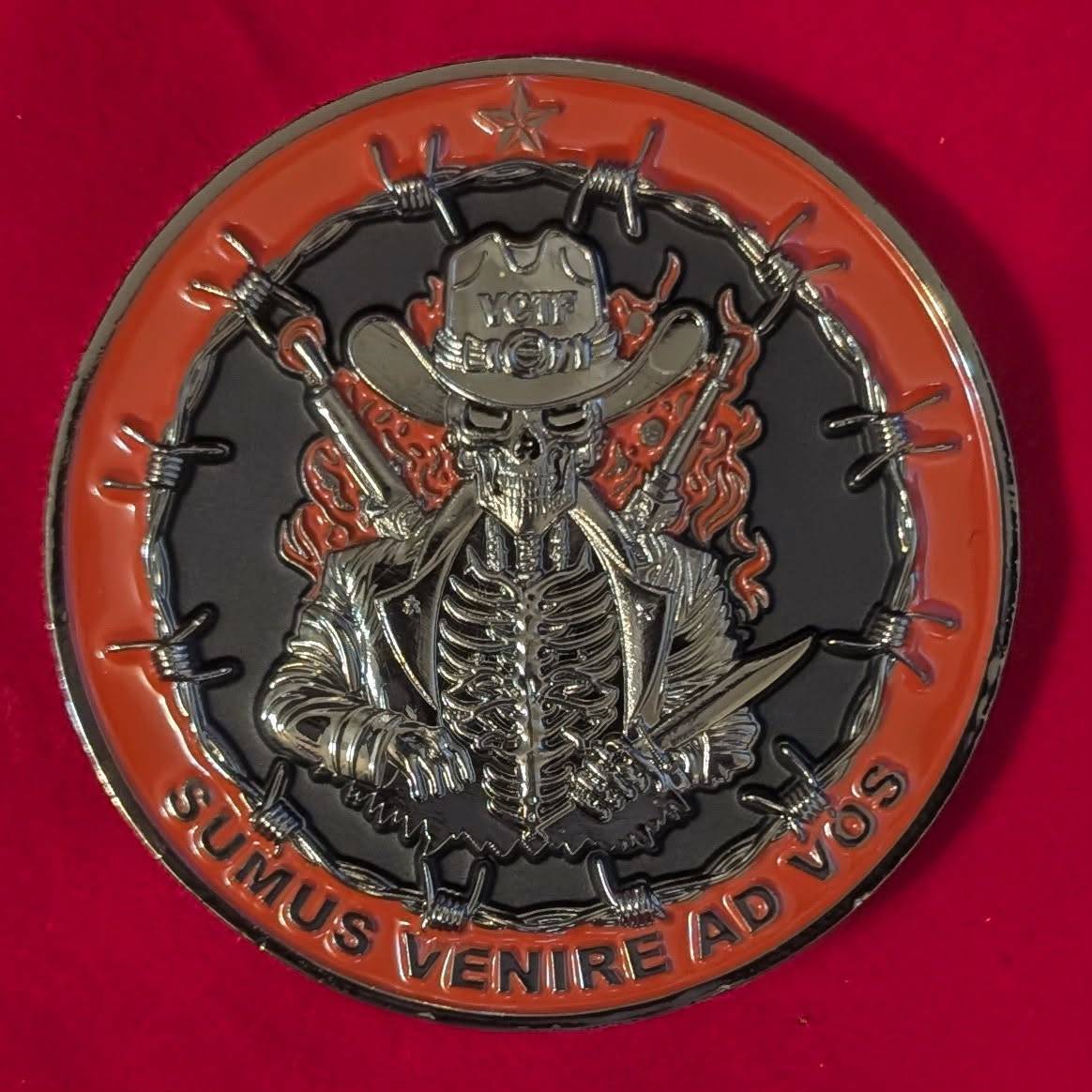 FBI Violent Crimes Task Force Coin — front