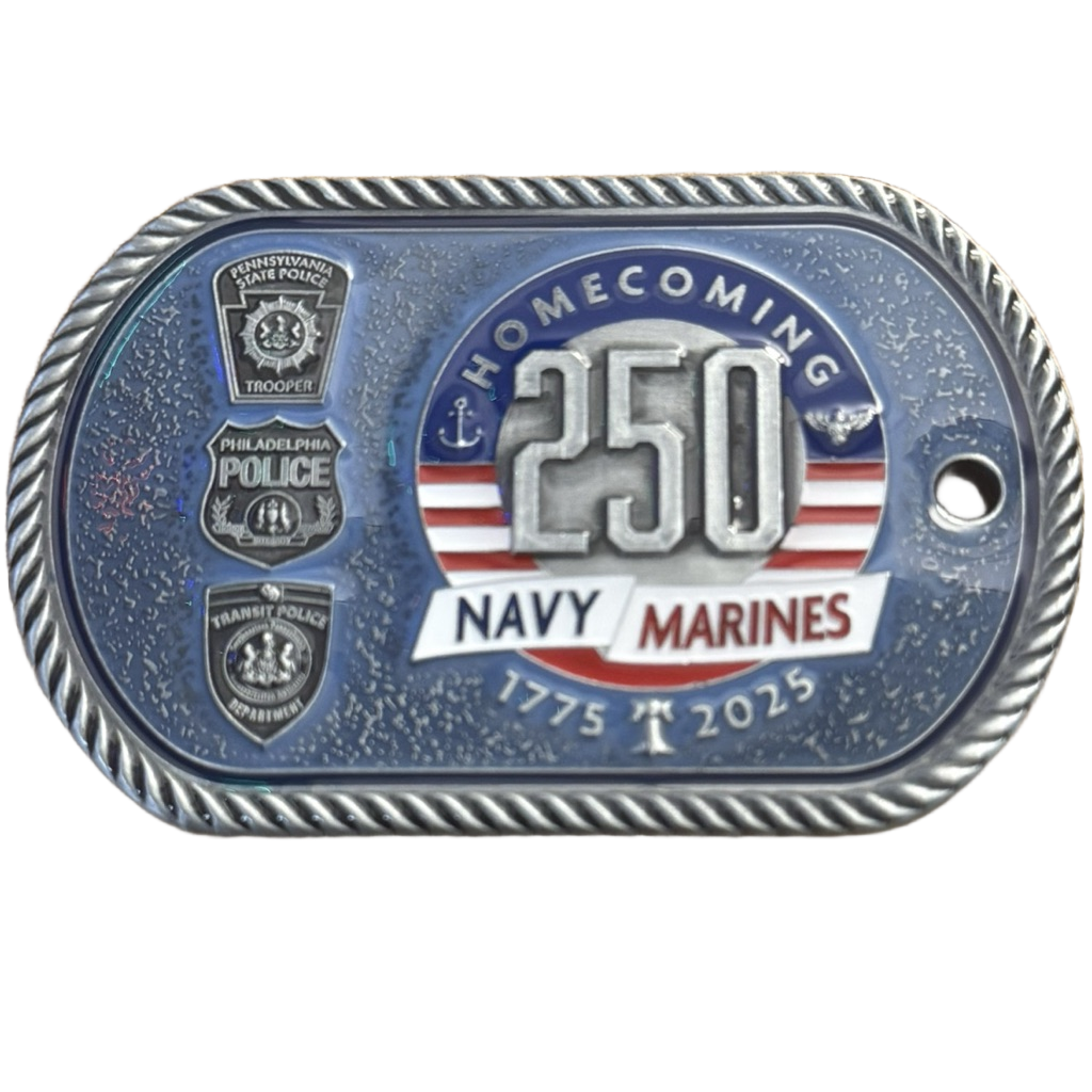 PPD, PSP, STPD US Navy 250th Anniversary — front