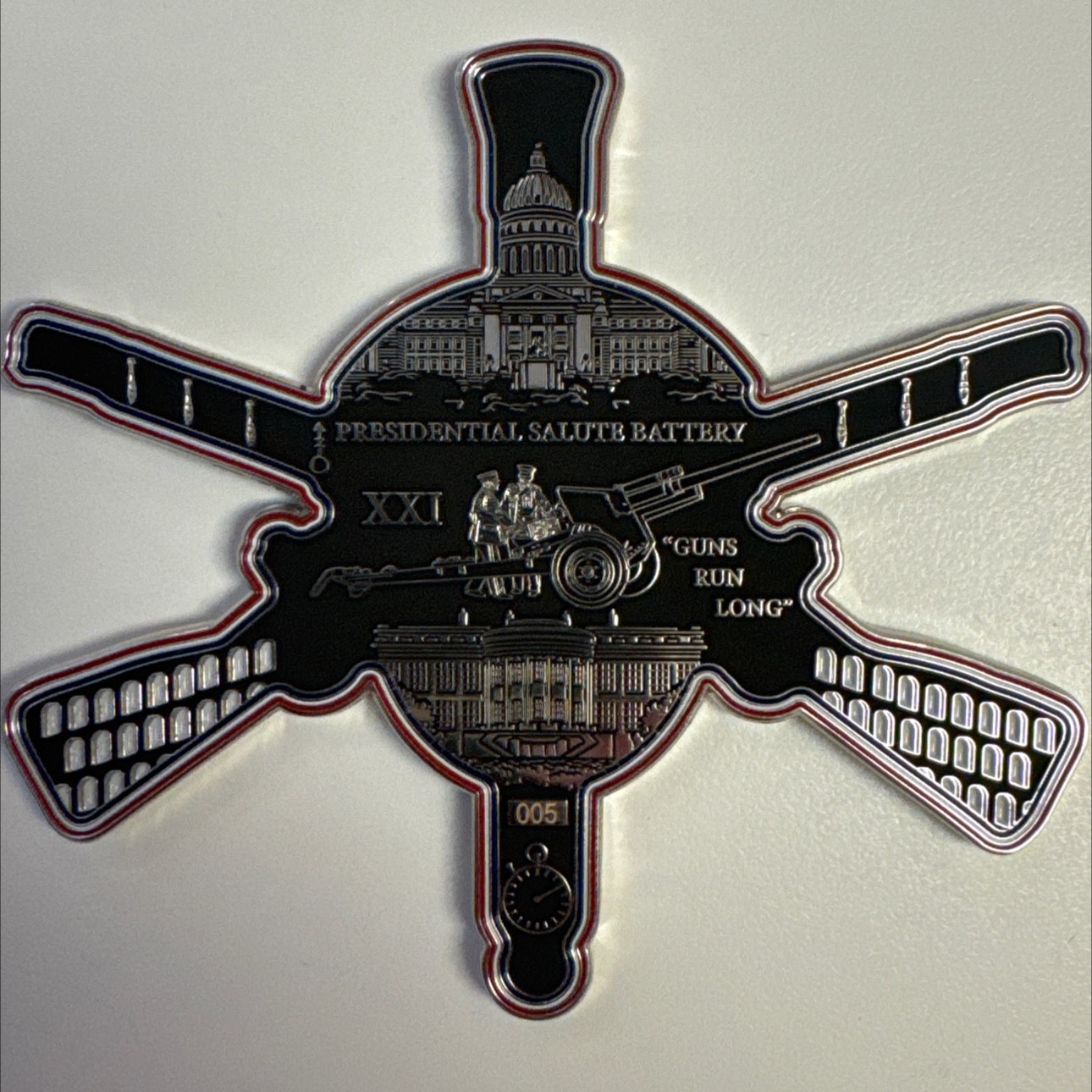 Presidental Salute Battery — back