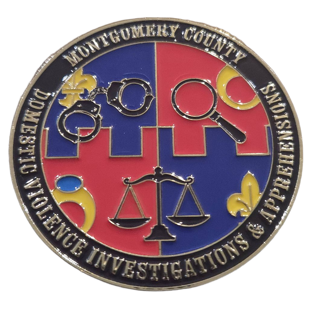 Montgomery County Domestic Violence Coin — front