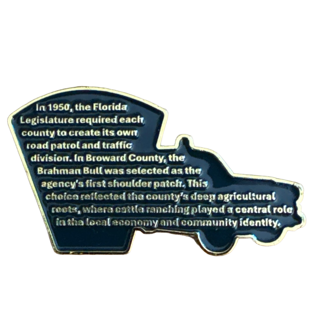 Broward County Sheriff Anniversary (Florida) — back