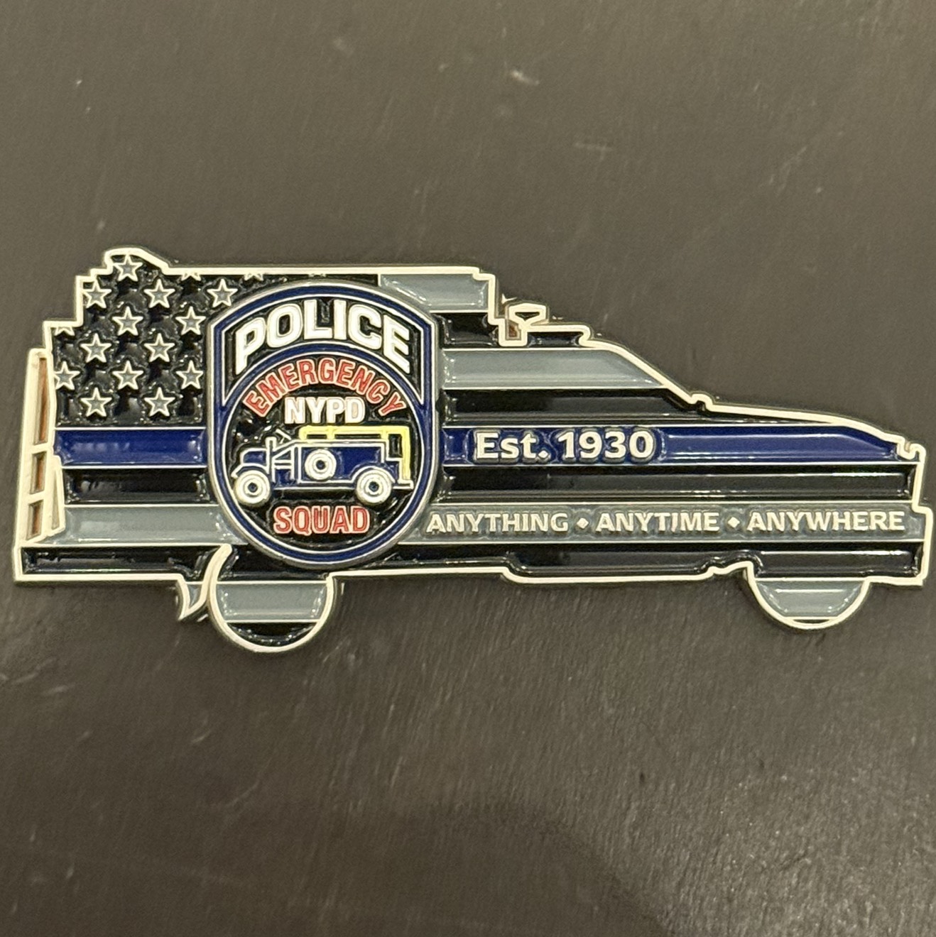NYPD Emergency Services Unit — back