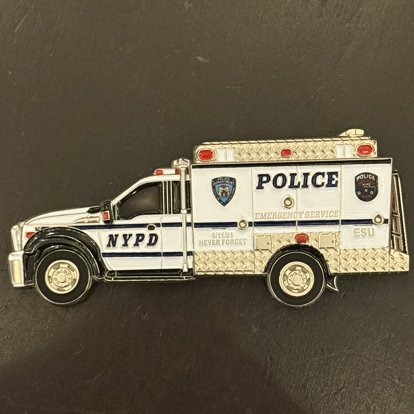 NYPD Emergency Services Unit — front
