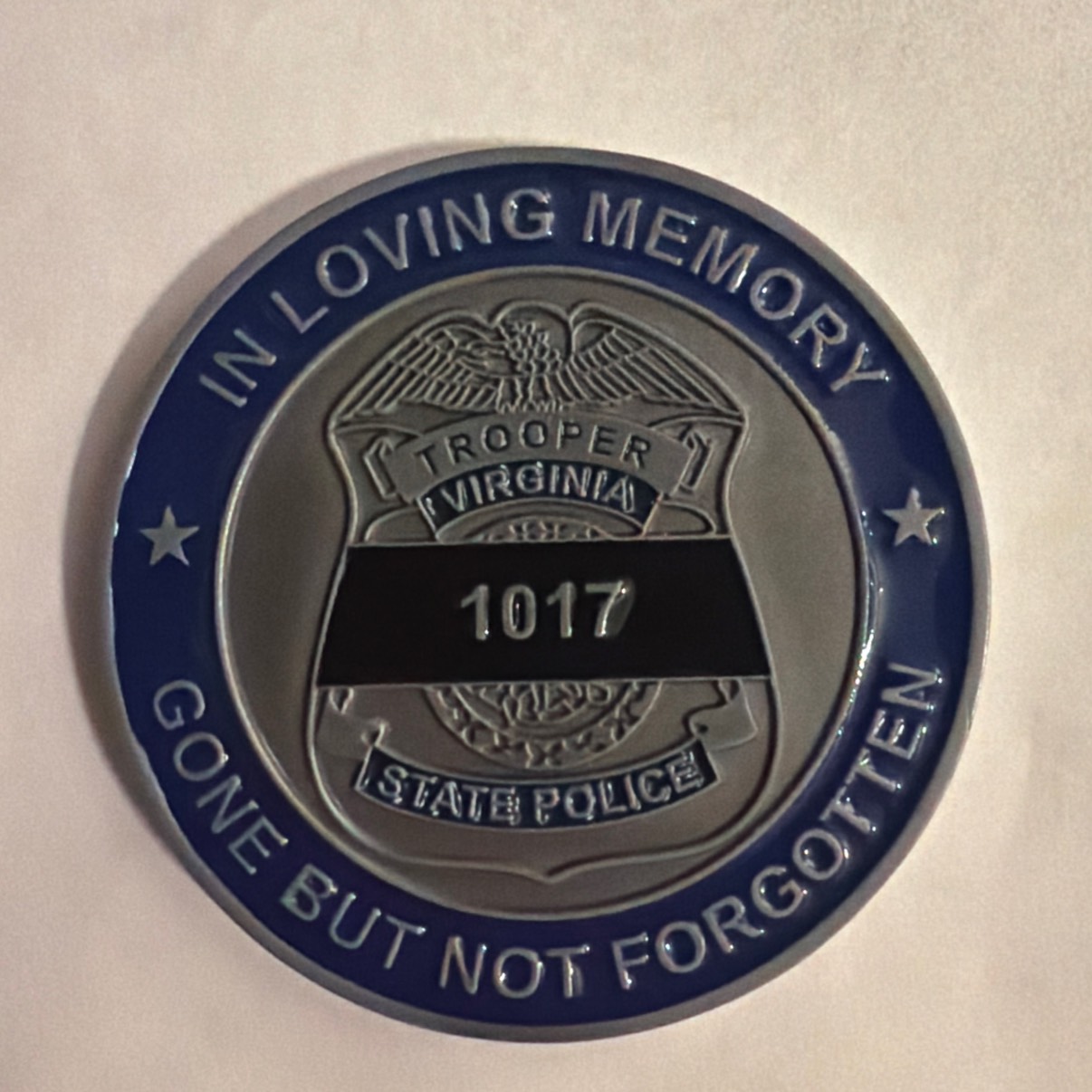 Memory of J.R. Harris 1017 — front