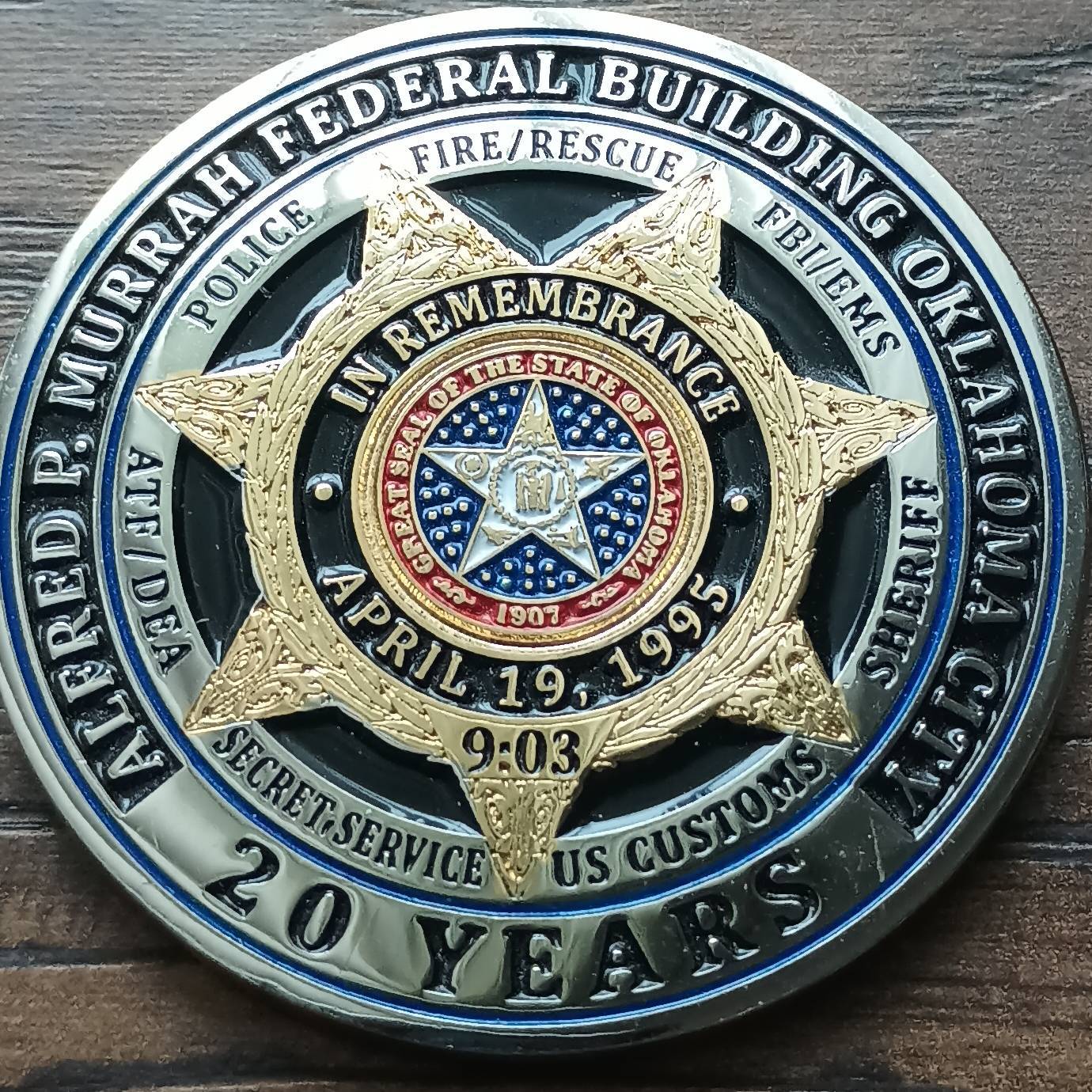 Alfred P. Murrah Federal Building Oklahoma City — front
