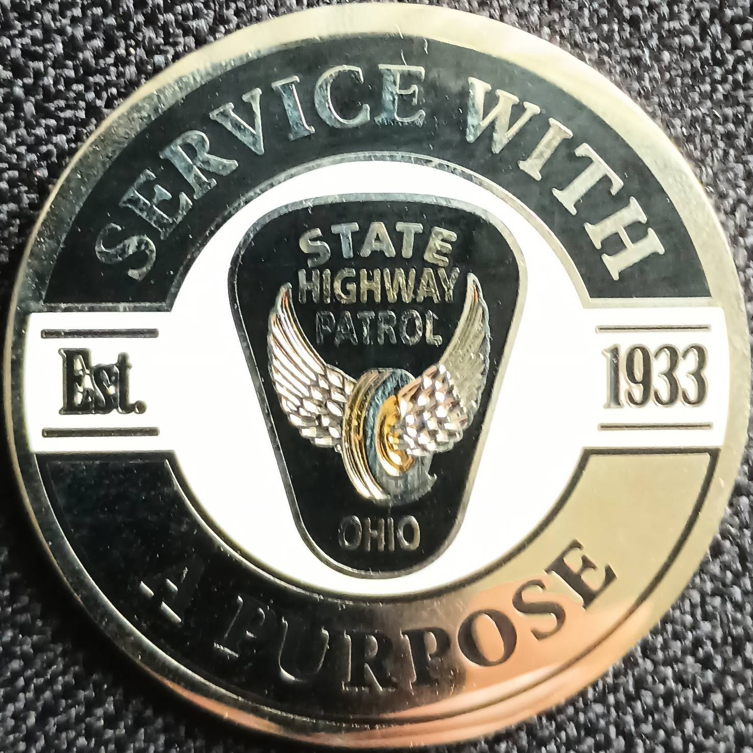 Ohio State Highway Patrol — front