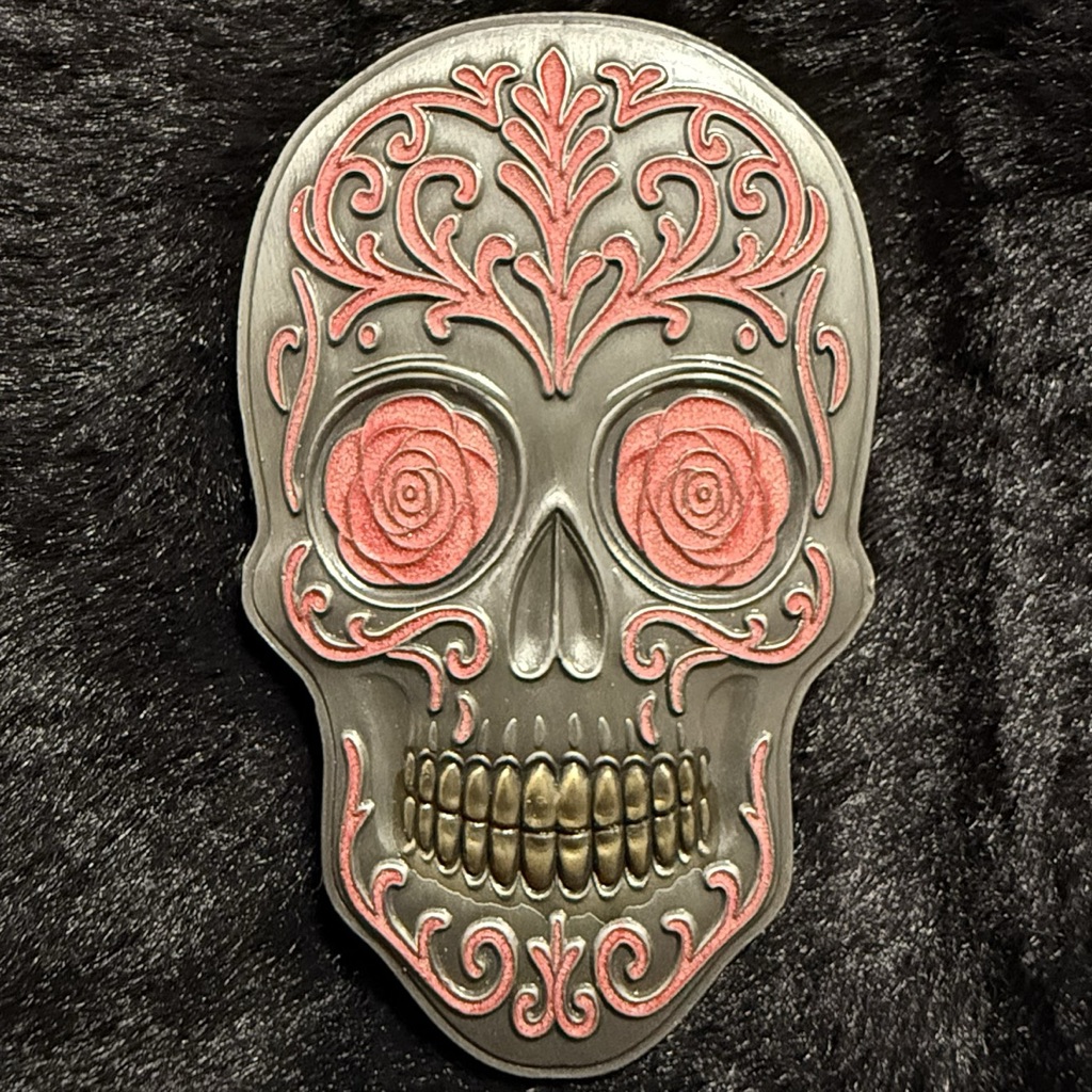 Town of Honea Path Police Department Sinaloa Skull — front